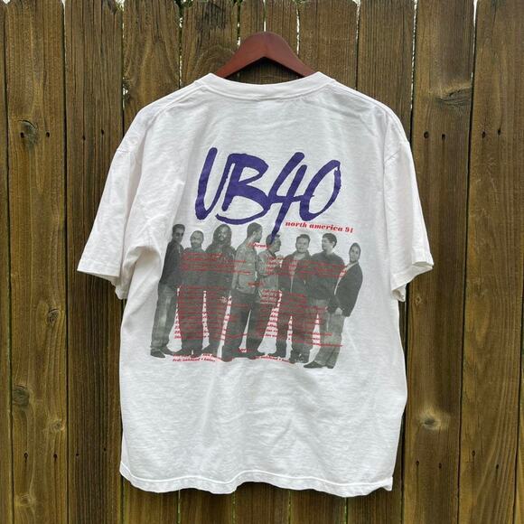 Vintage 1994 UB40 Band T-shirt - Picture 2 of 7
